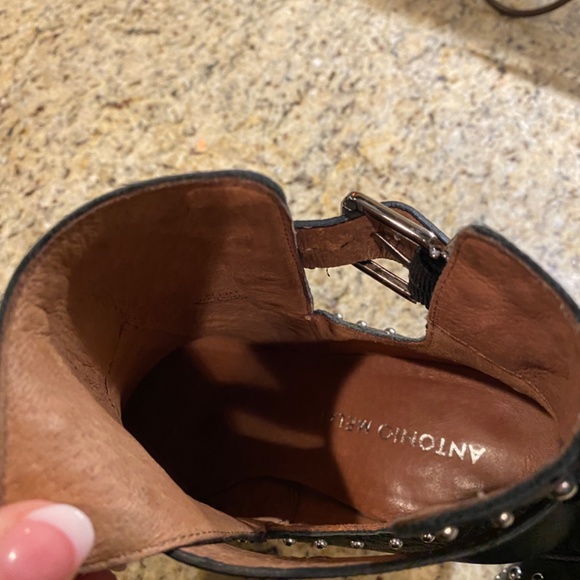 Antonio Melani Leather booties size 6M - Picture 7 of 8